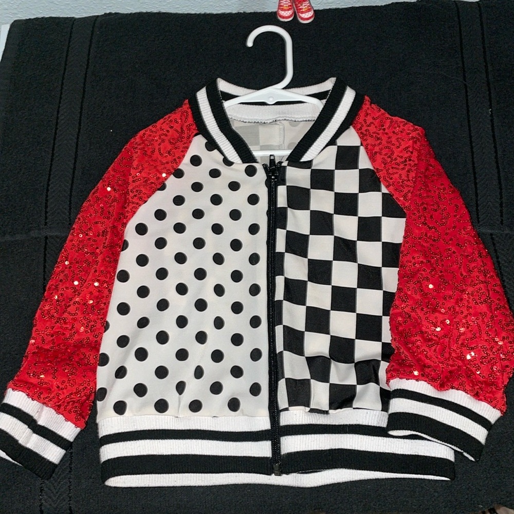 Girls Lightweight Fancy Jacket Size 7-10 M/L